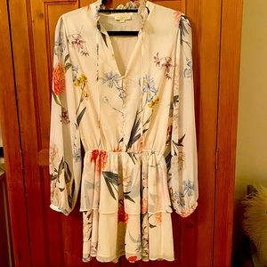 A beautiful dress on! Wore once!  Great for showing off your legs!